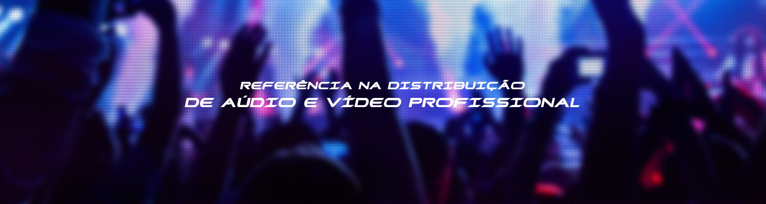 Referência na distribuição de aúdio e vídeo profissional